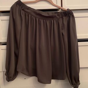 L’Academie off the shoulder blouse size XS.